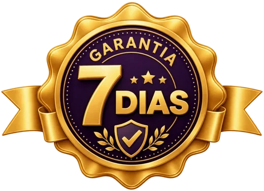 Selo de garantia de 7 dias
